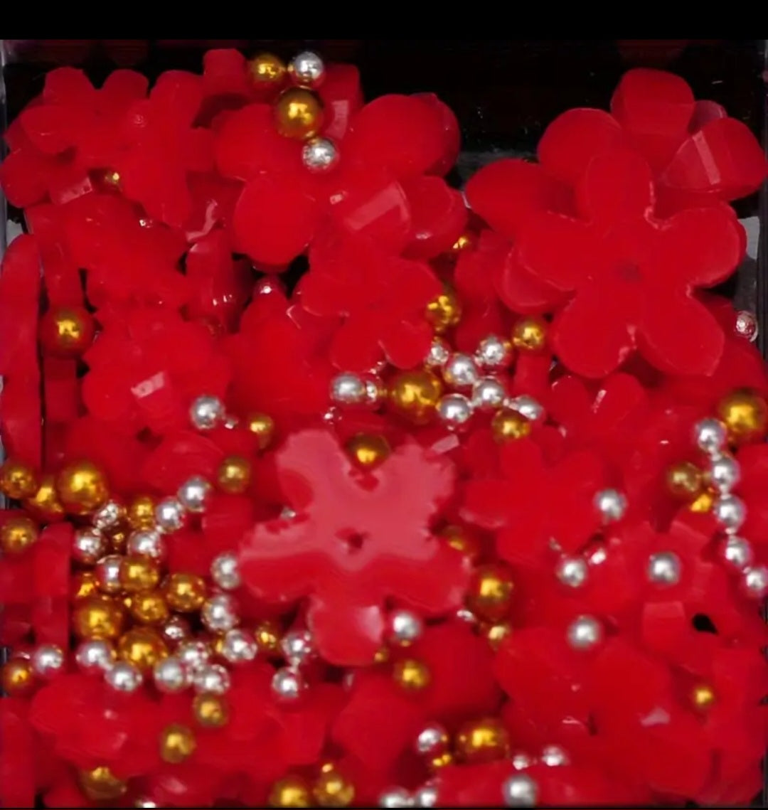 Acrylic Flower Charms