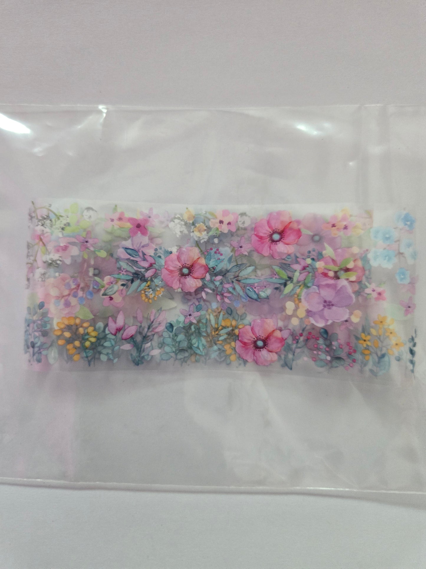 Lámina de transferencia - Estampado floral