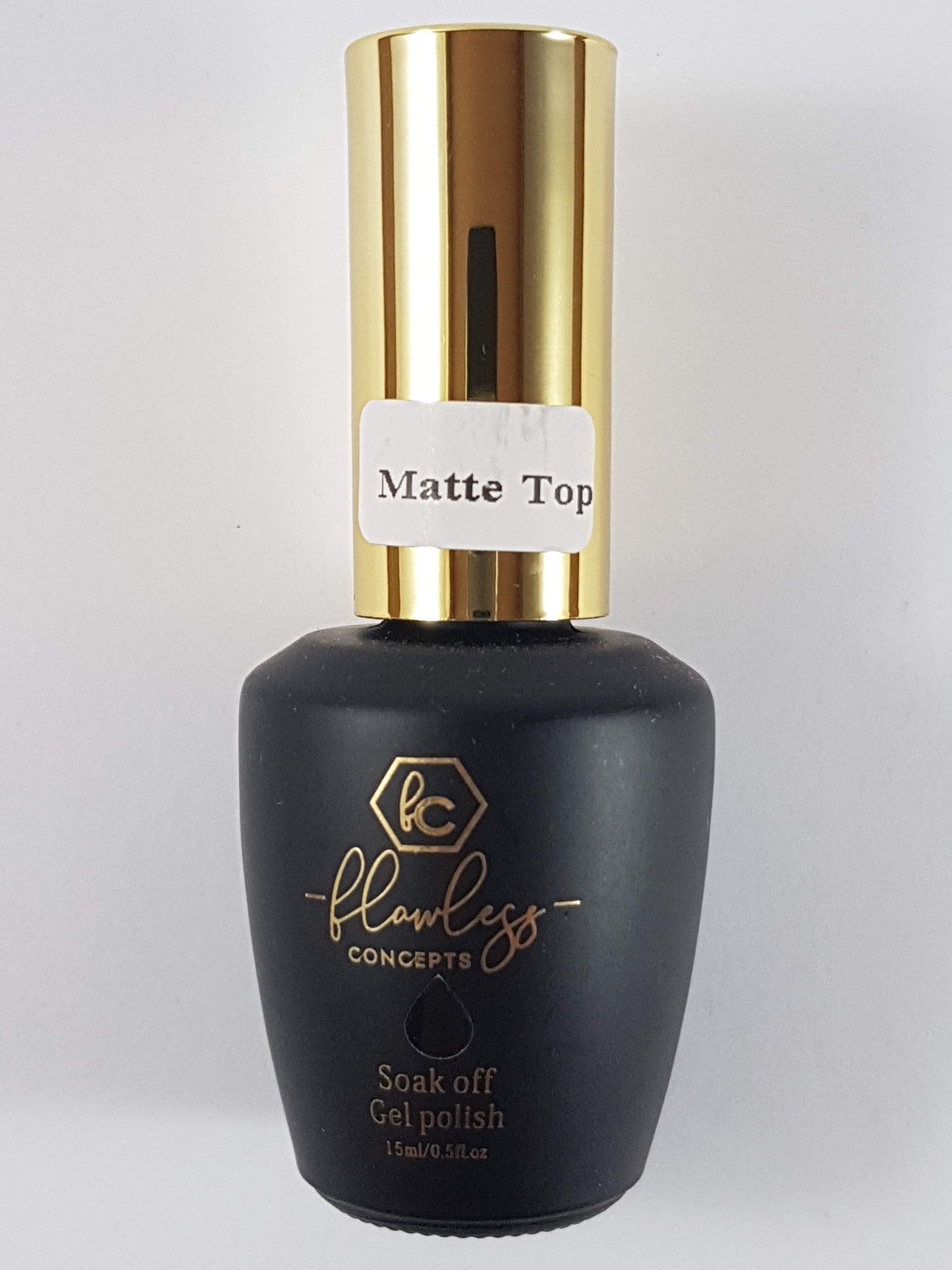 Capa superior de gel mate