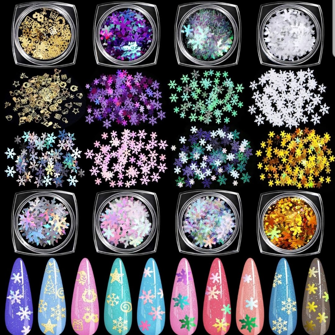 Snow Flakes Confetti