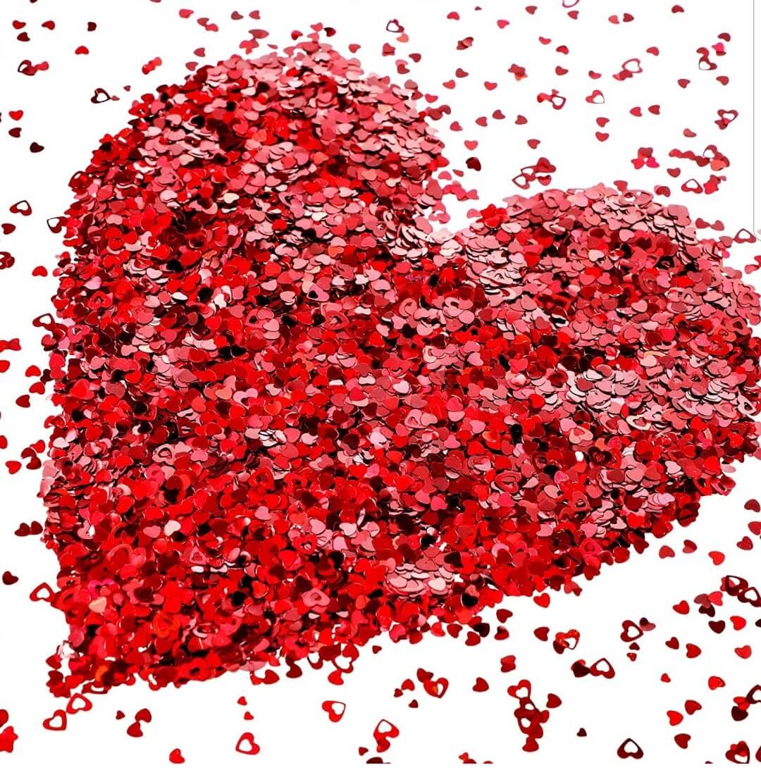 Confeti de corazón