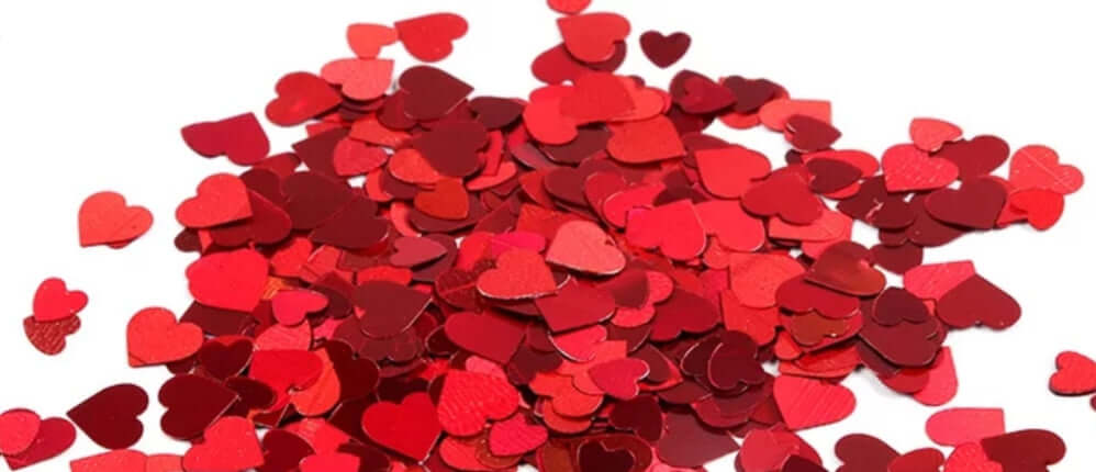 Confeti de corazón