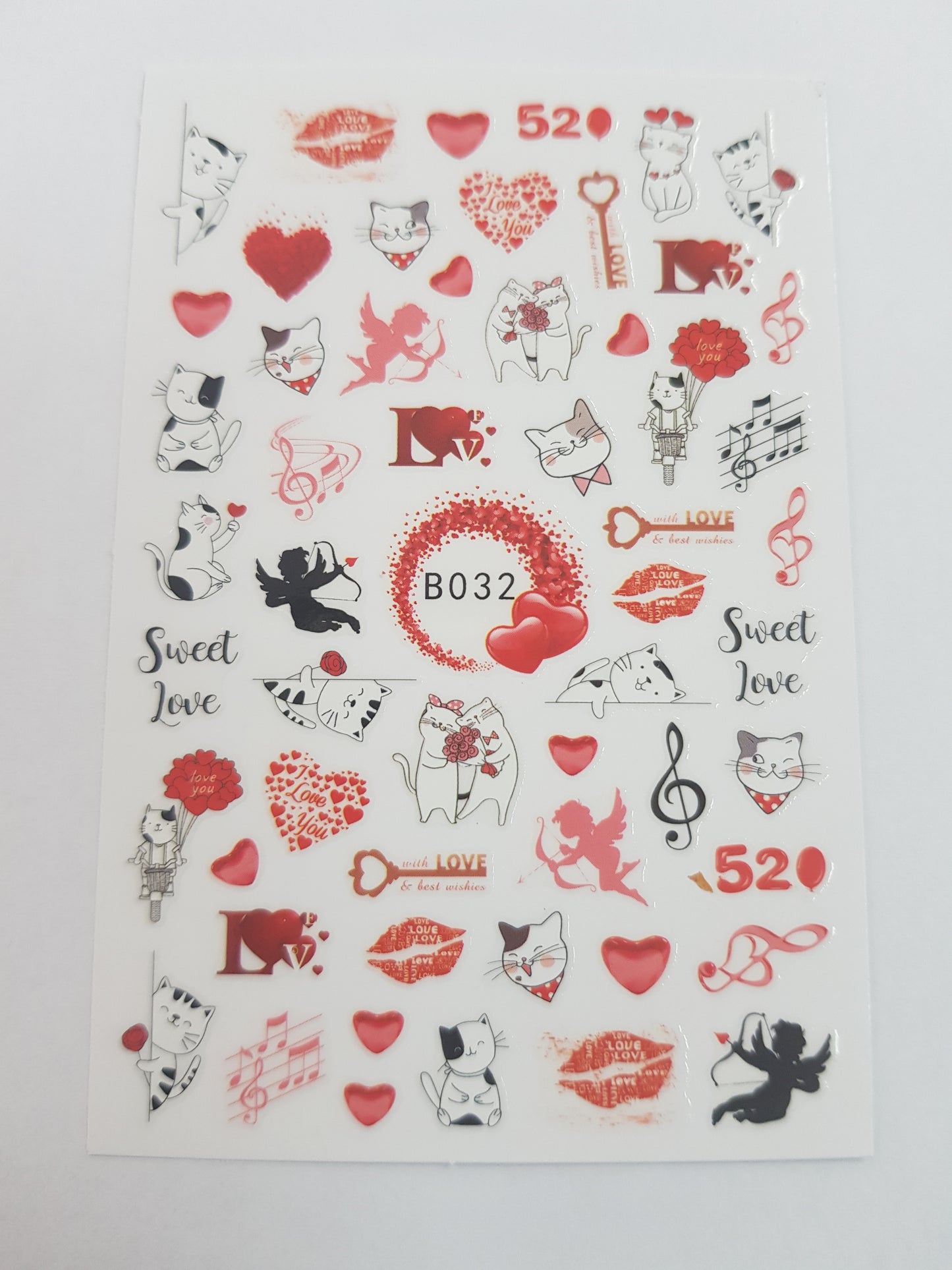 Pegatinas de San Valentín