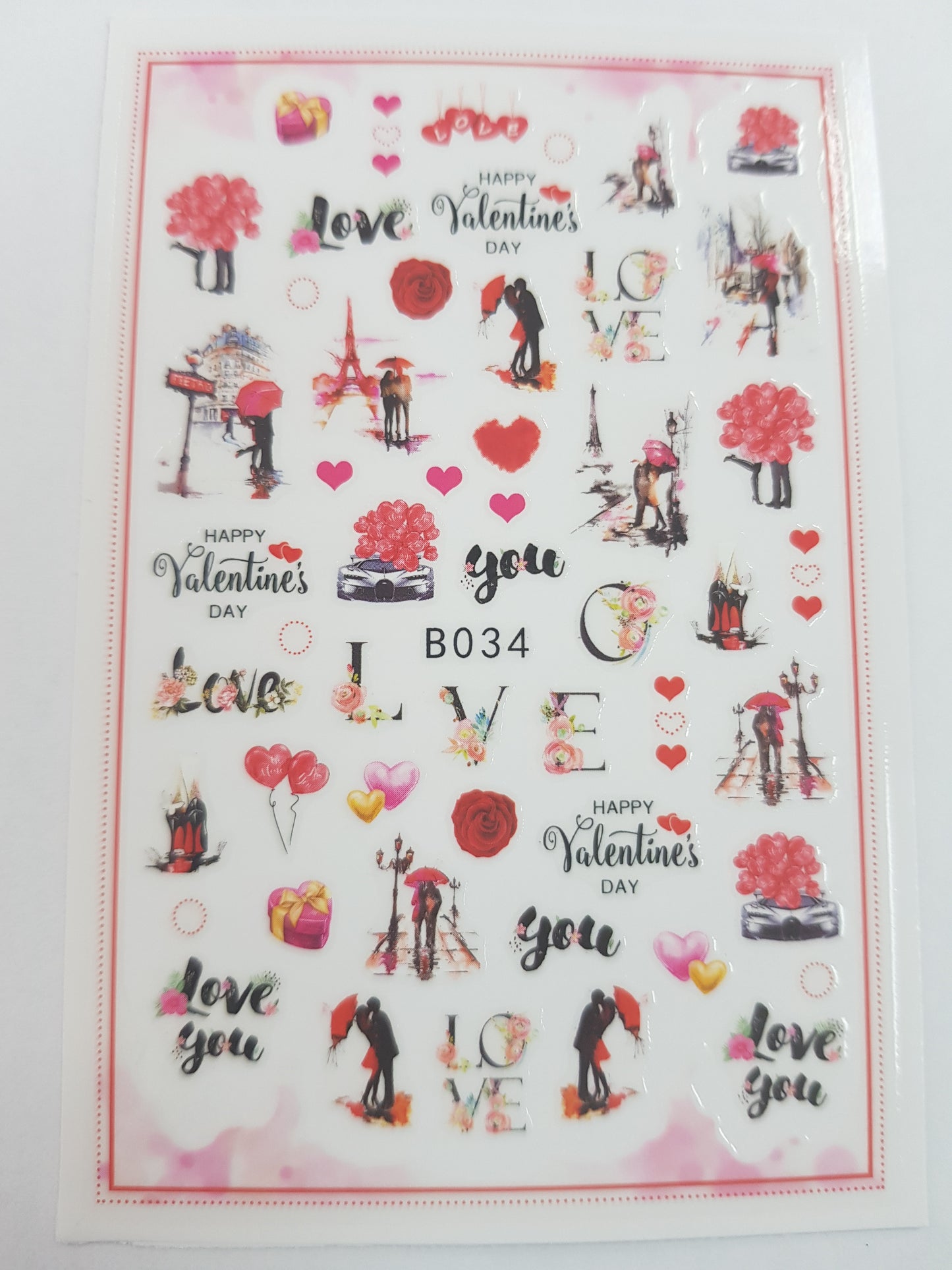 Pegatinas de San Valentín