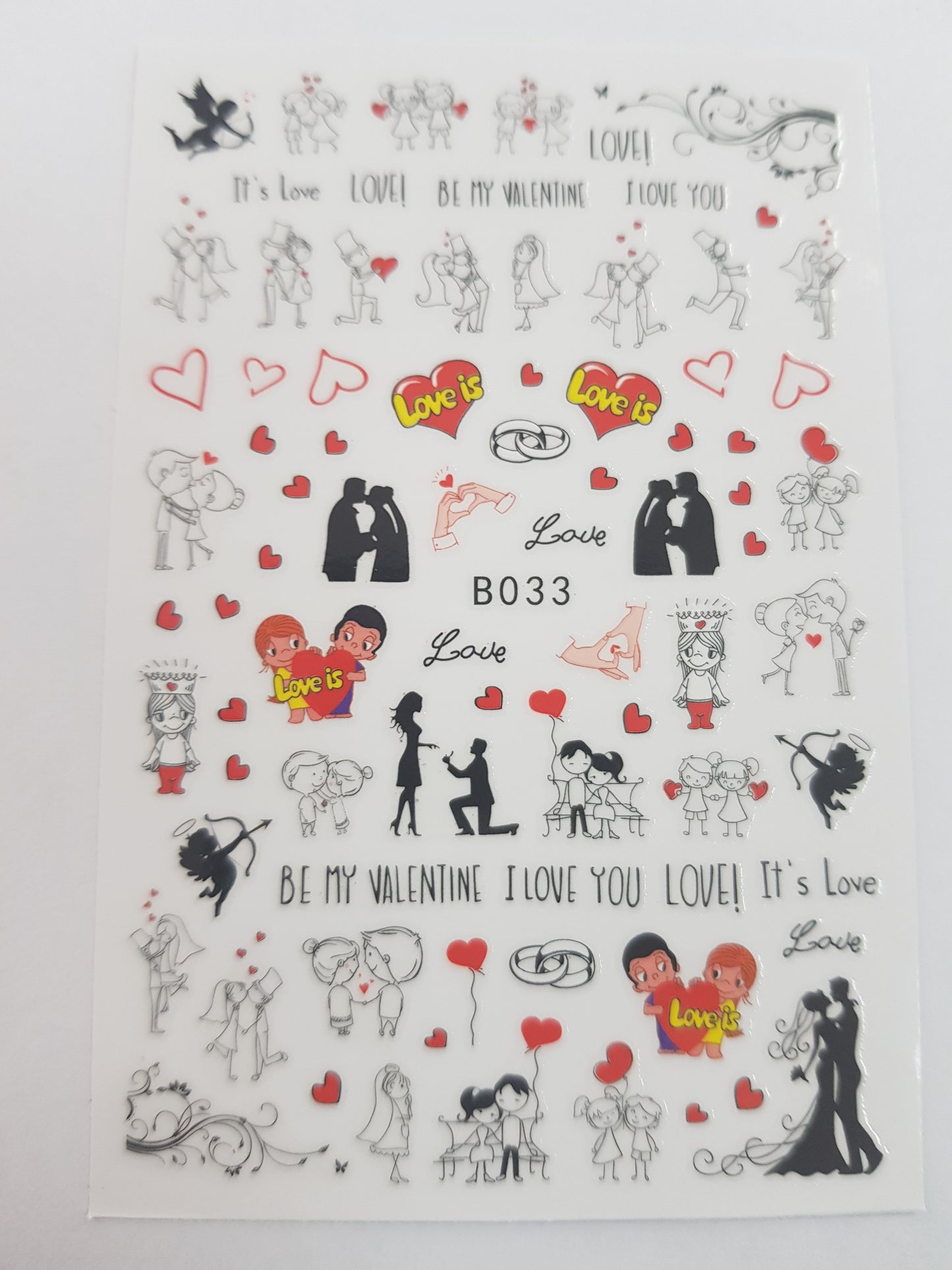 Pegatinas de San Valentín