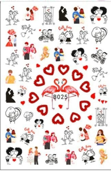 Pegatinas de San Valentín