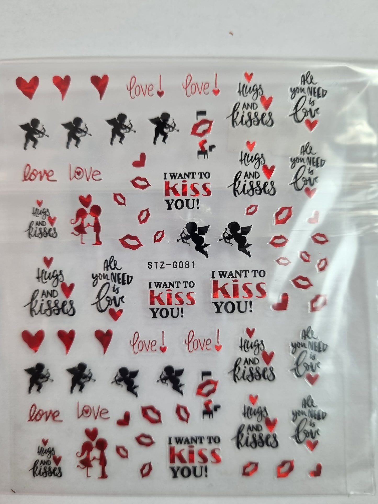 Pegatinas de San Valentín