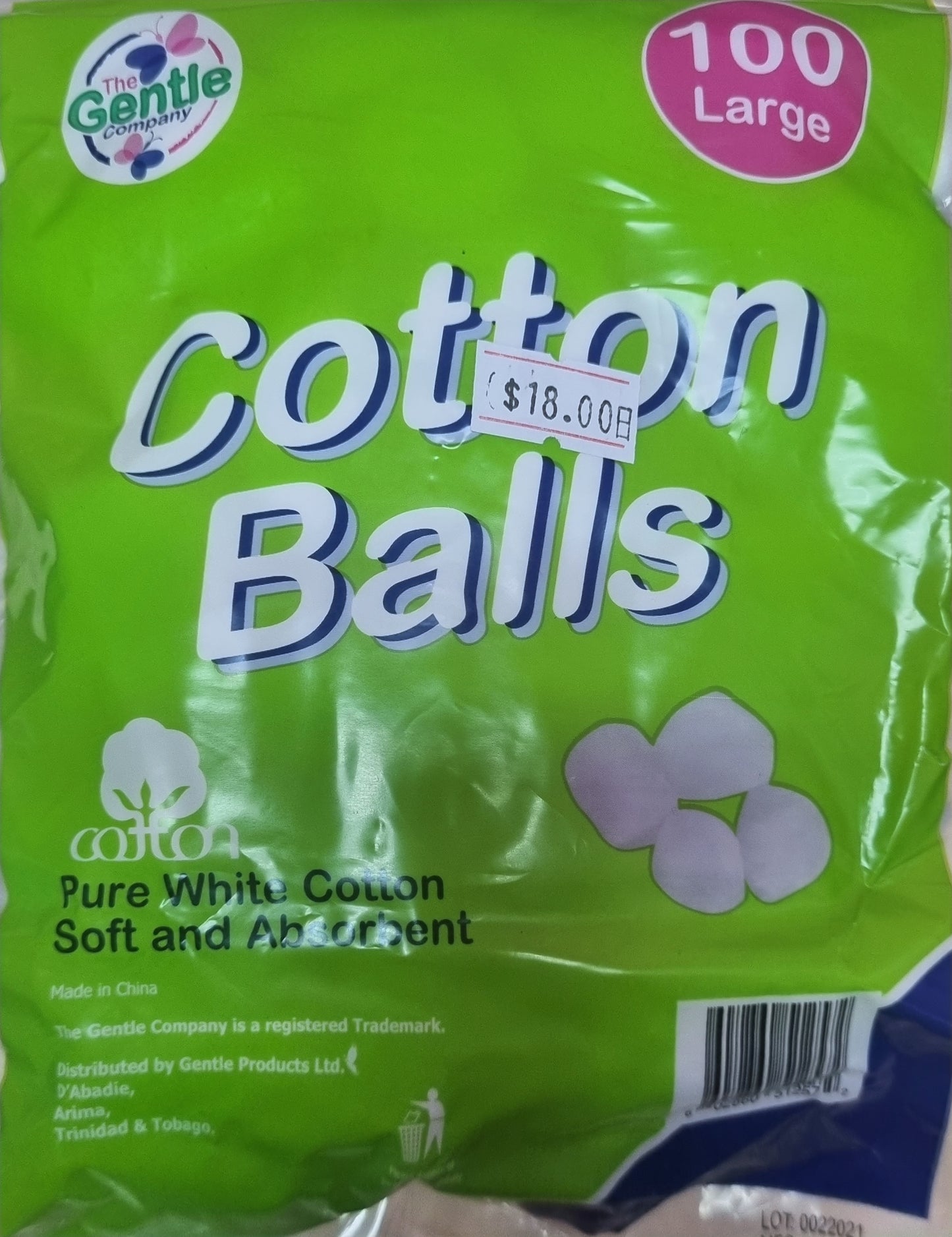 Bolas de algodón