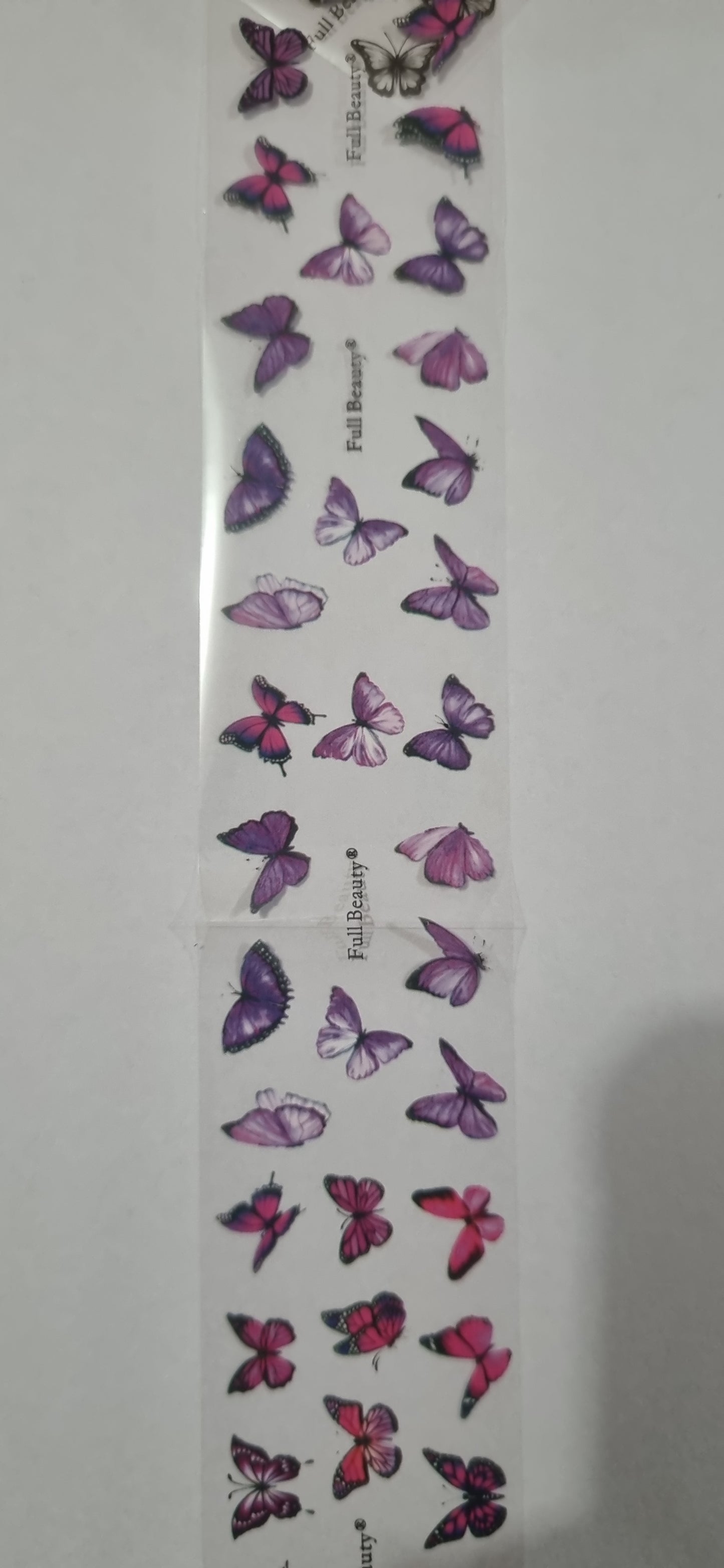 Lámina de transferencia - Mariposa