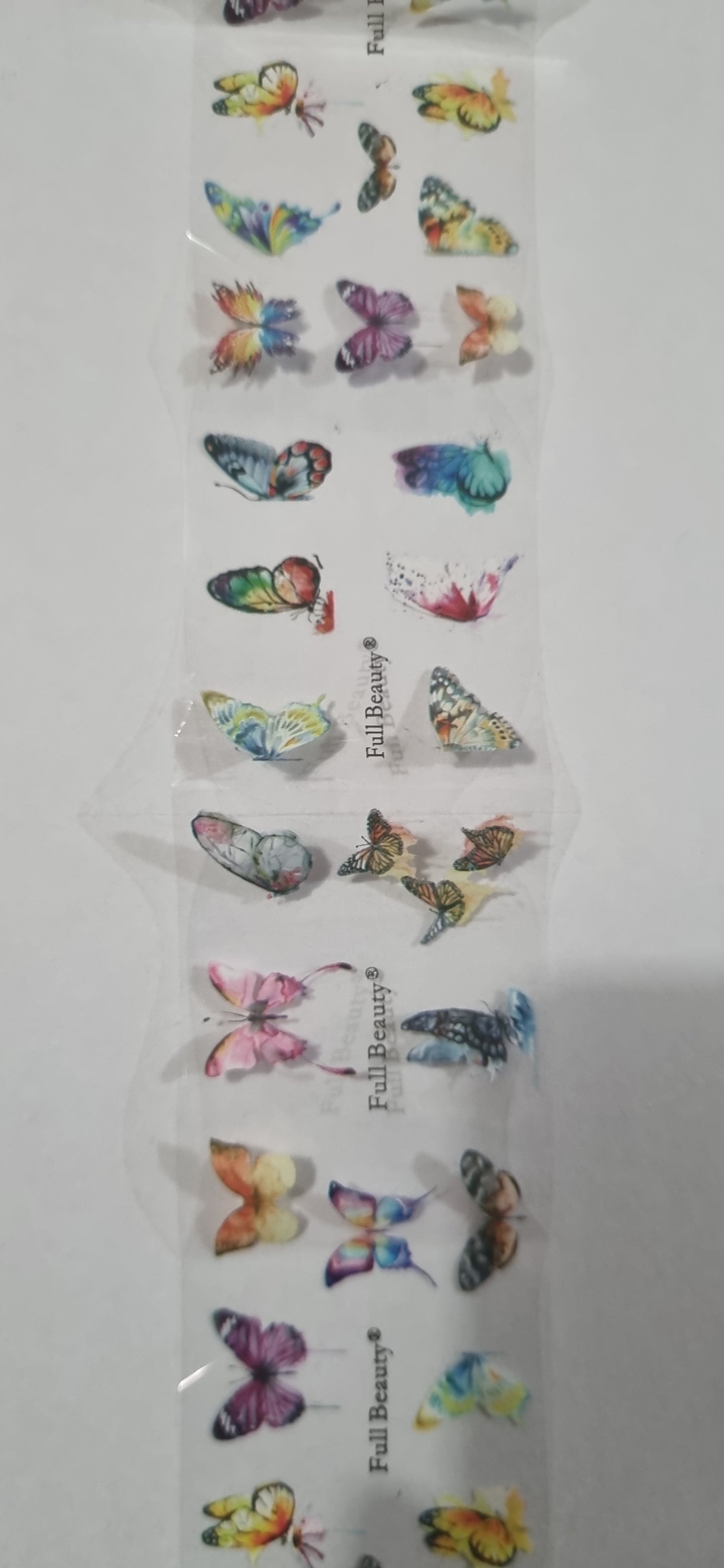 Lámina de transferencia - Mariposa