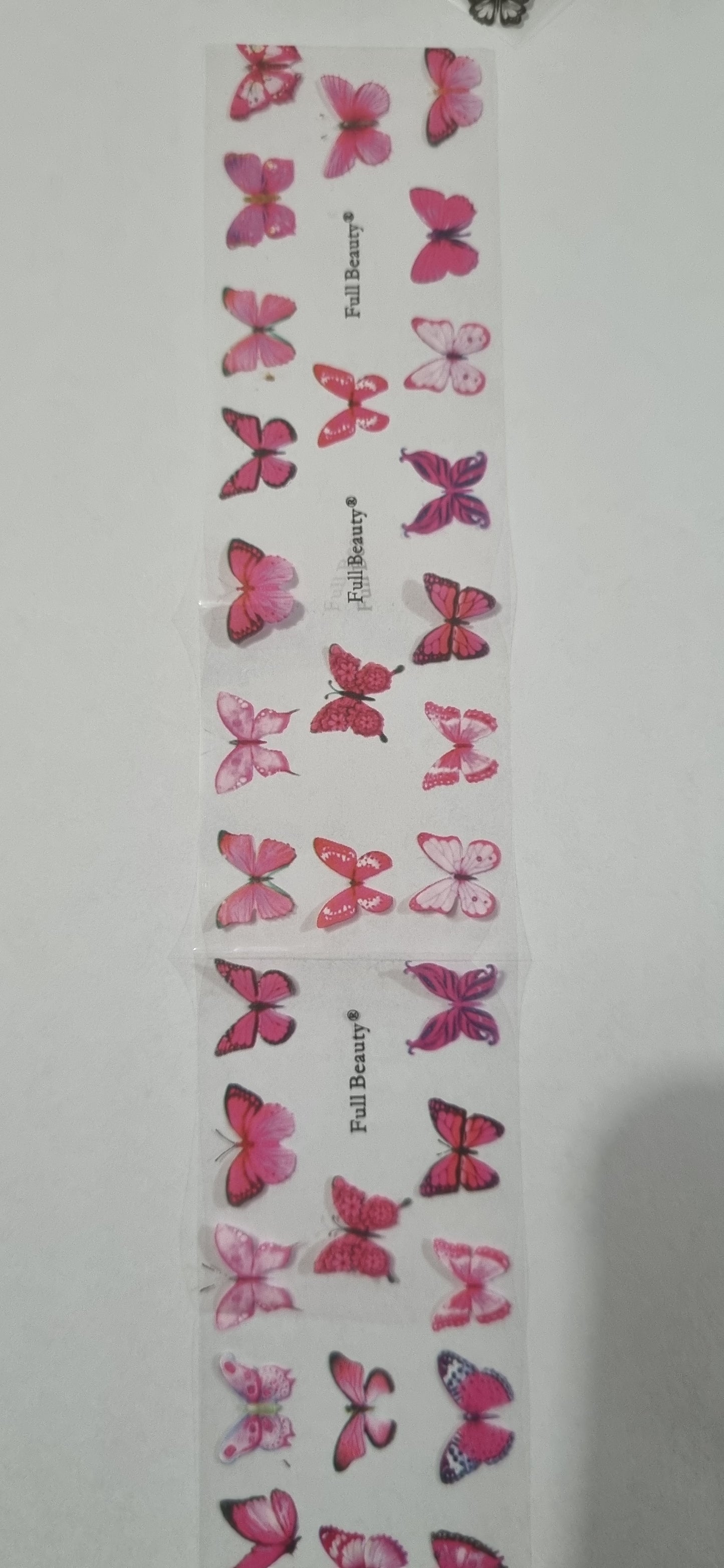 Lámina de transferencia - Mariposa