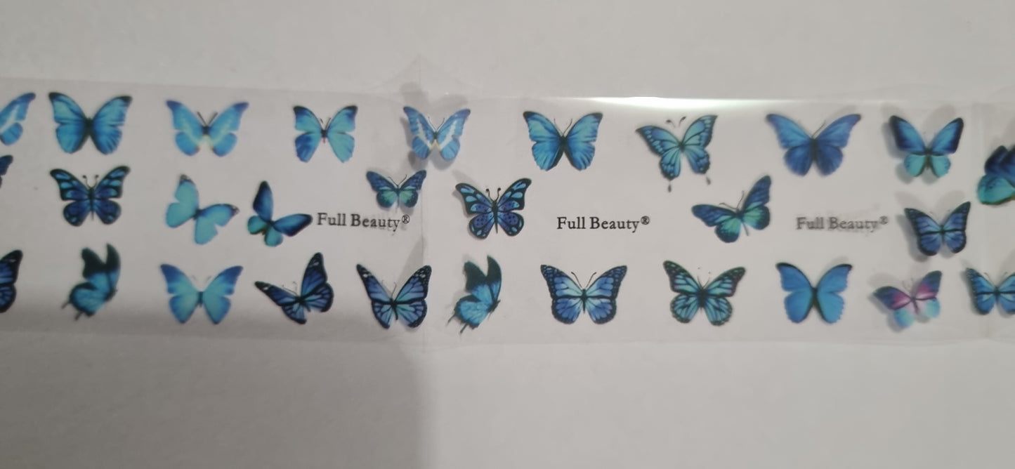 Lámina de transferencia - Mariposa