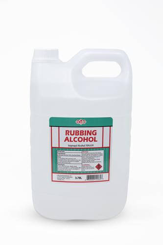 Alcohol para frotar