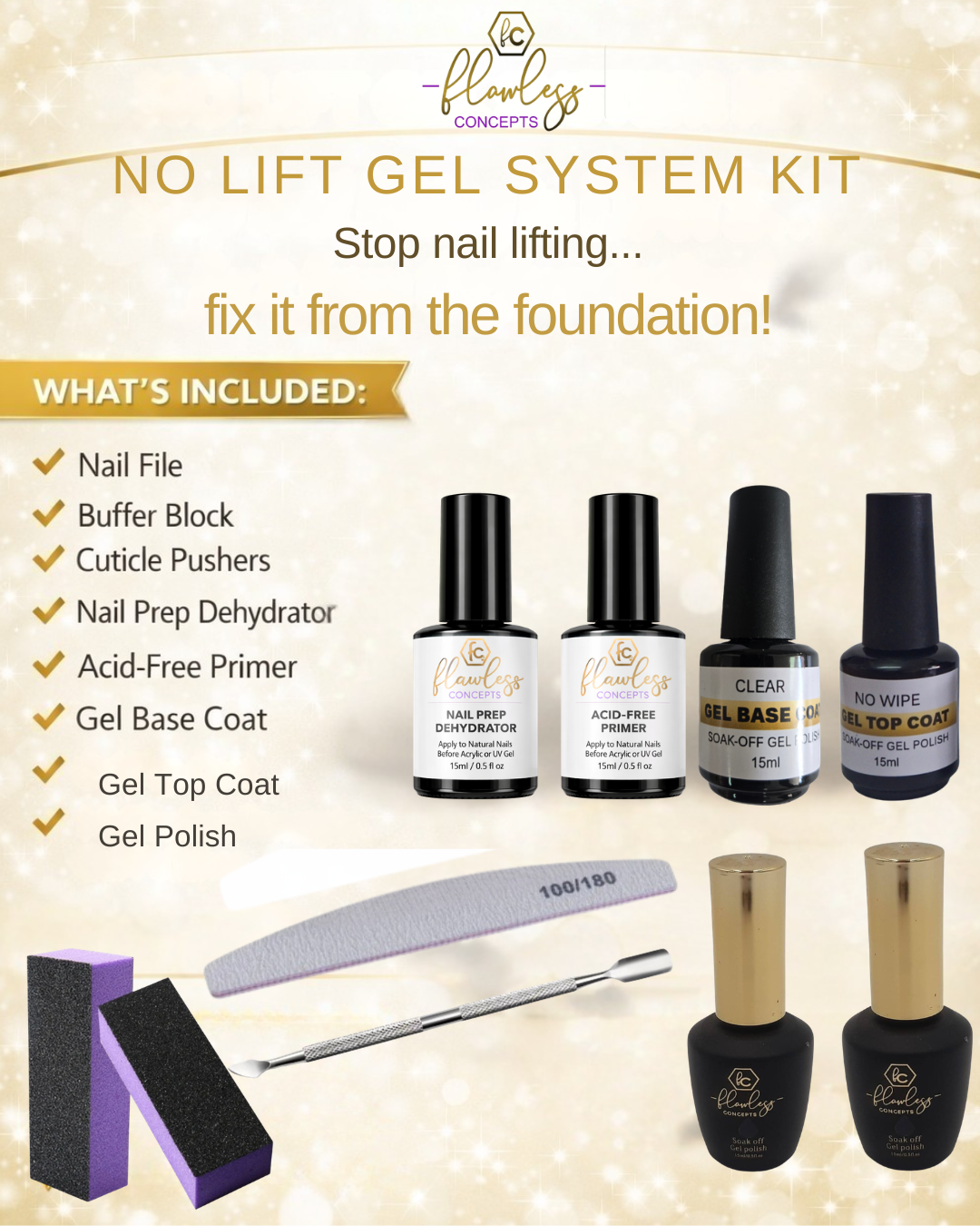 No Lift Gel System
