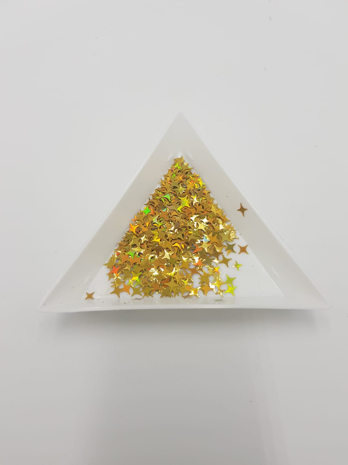 Confeti para uñas en forma de estrella
