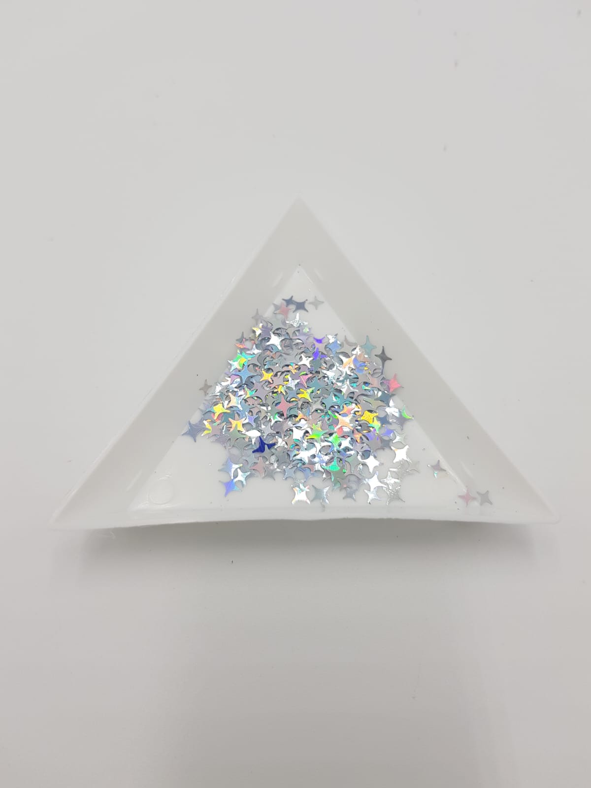 Confeti para uñas en forma de estrella