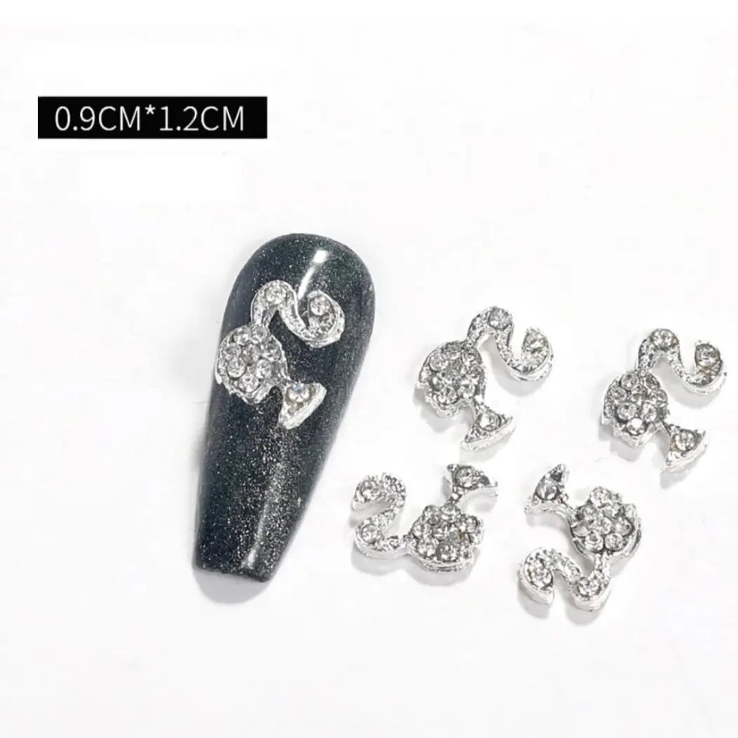 Barbie Head Nail Charms