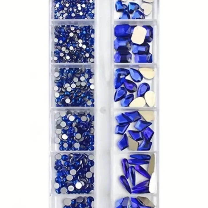 Diamantes de imitación en paleta