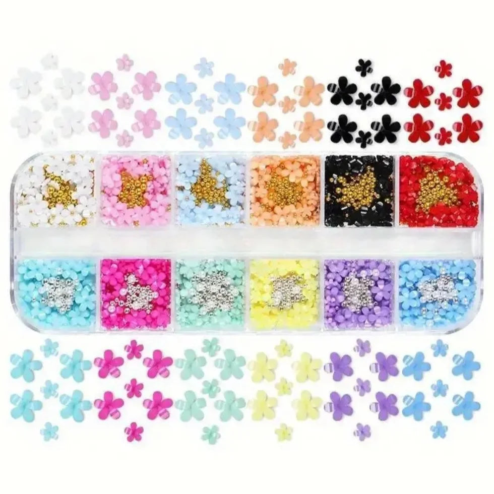 Acrylic Flower Charms