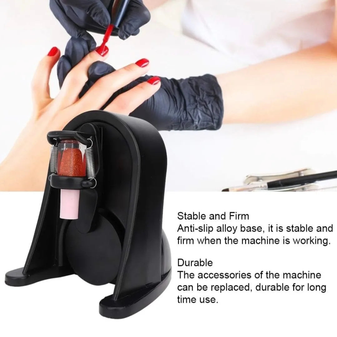 Máquina para agitar esmaltes de uñas