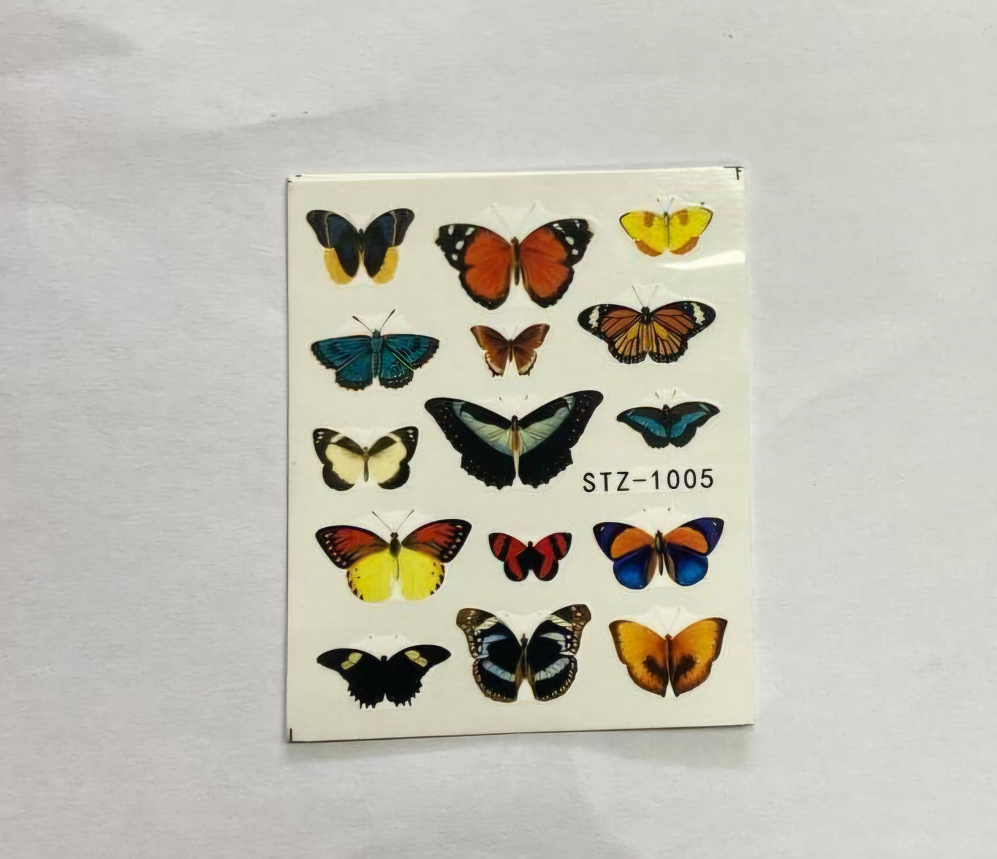 Calcomanías de agua Mariposa