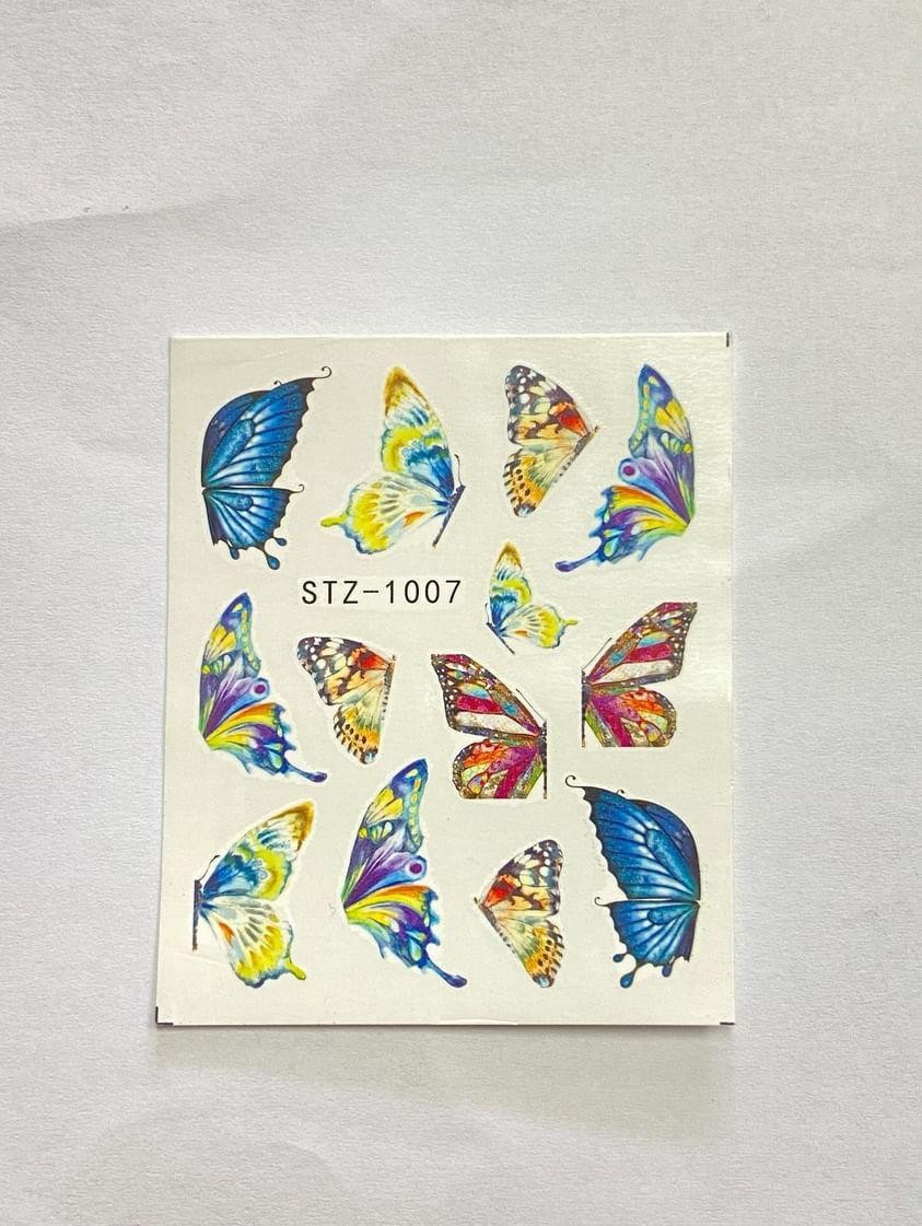 Calcomanías de agua Mariposa