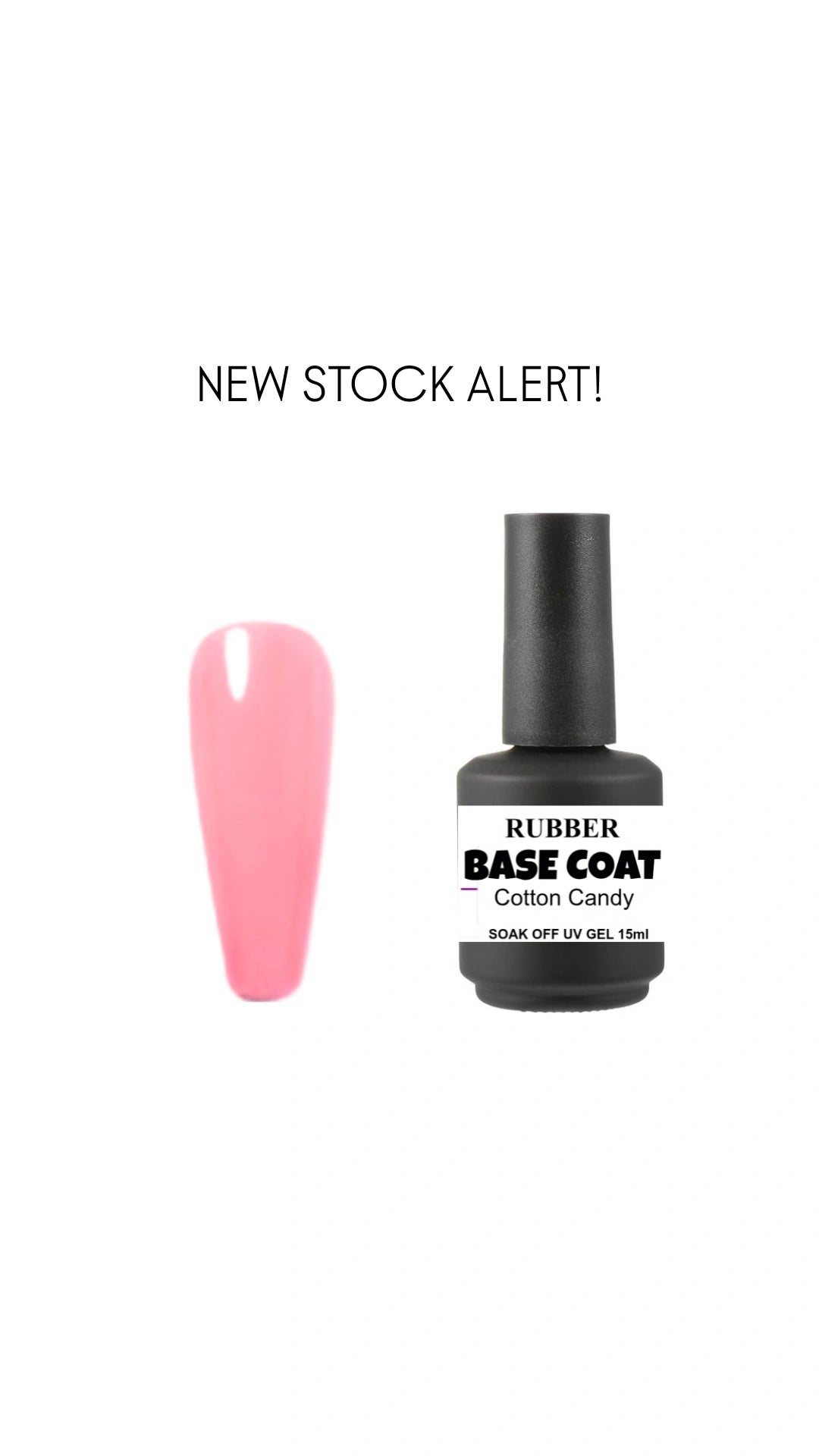 Esmalte en gel con base de goma