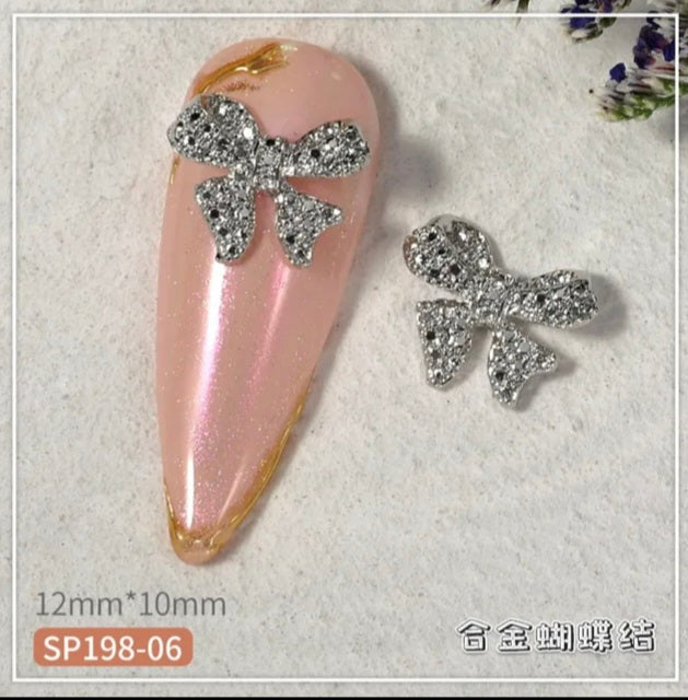 Bow Nail Charms