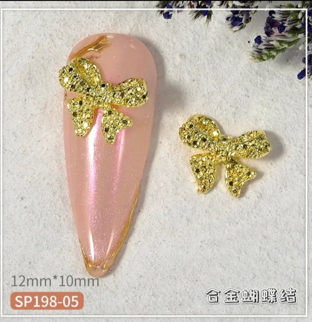 Bow Nail Charms