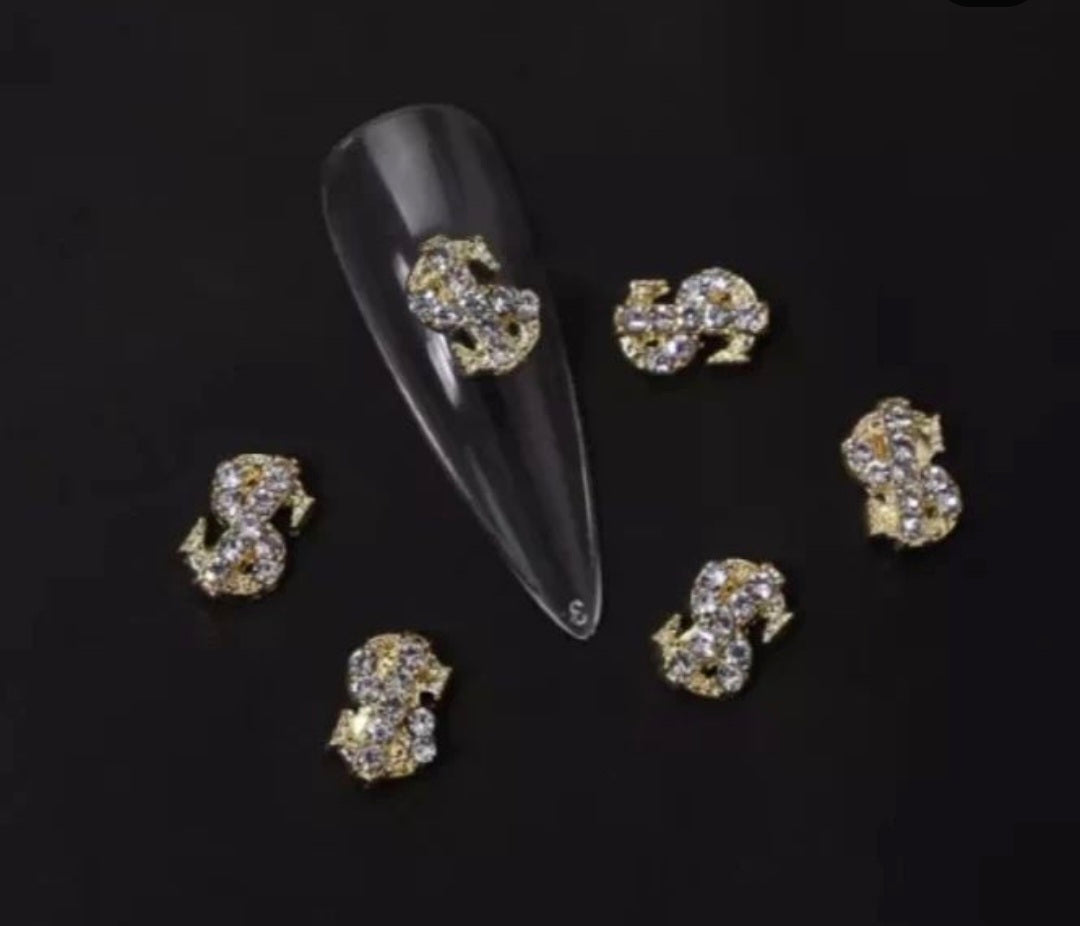 Money Nail Charms