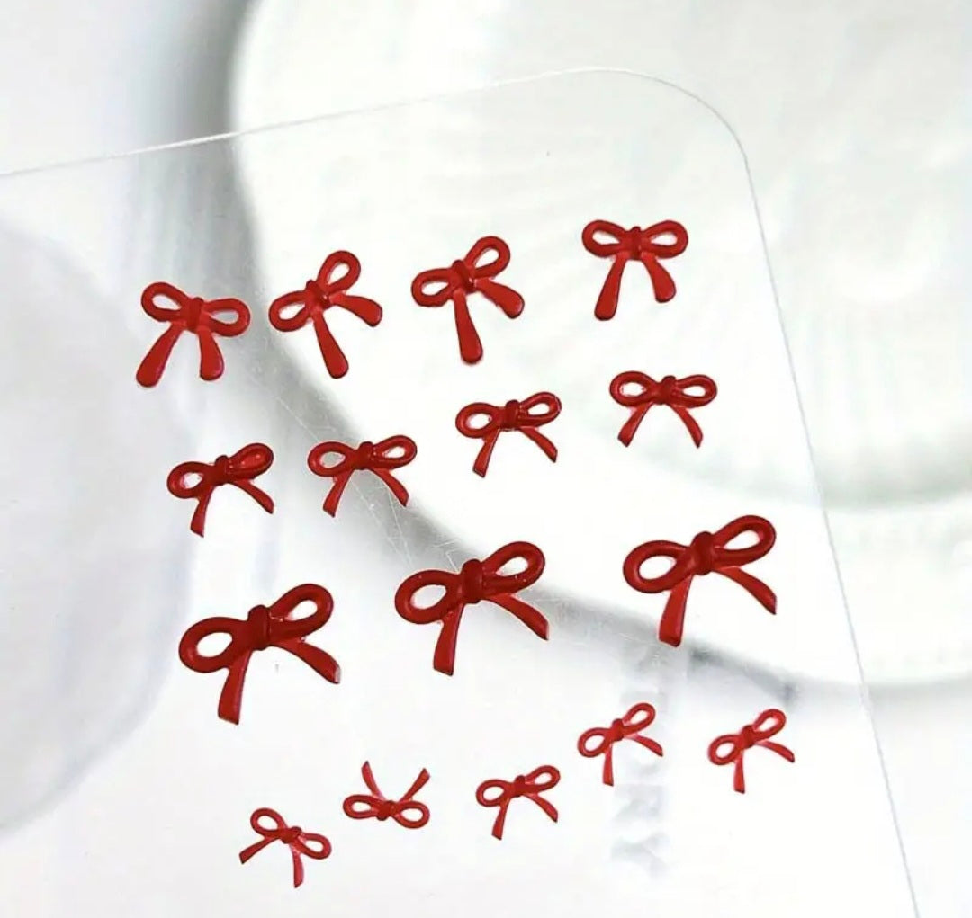Bow Nail Charms