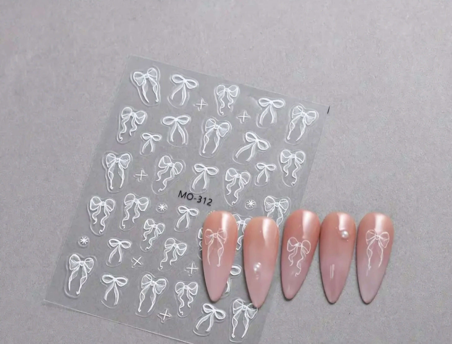 Pegatinas Lazos Blancos