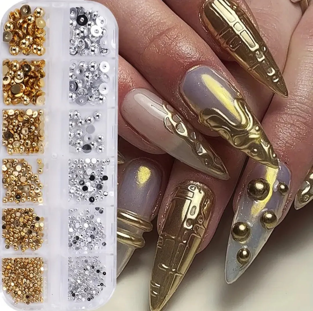 Pearl Nail Gems