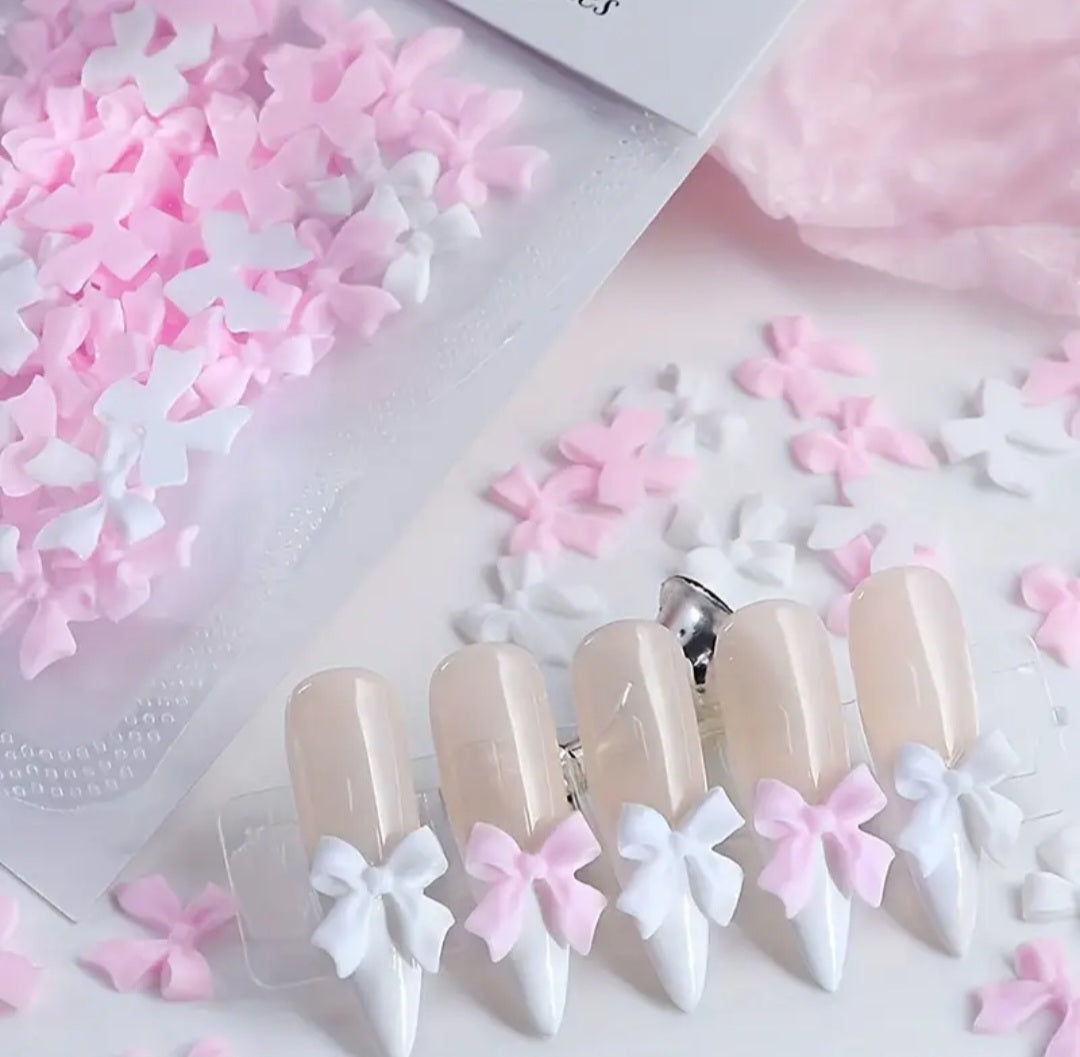 Bow Nail Charms