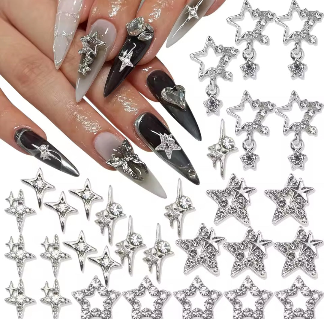Star Nail Charms