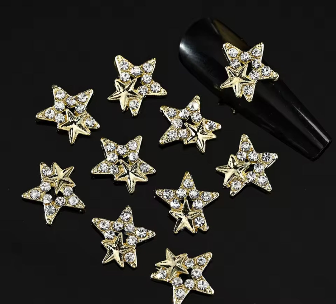 Star Nail Charms