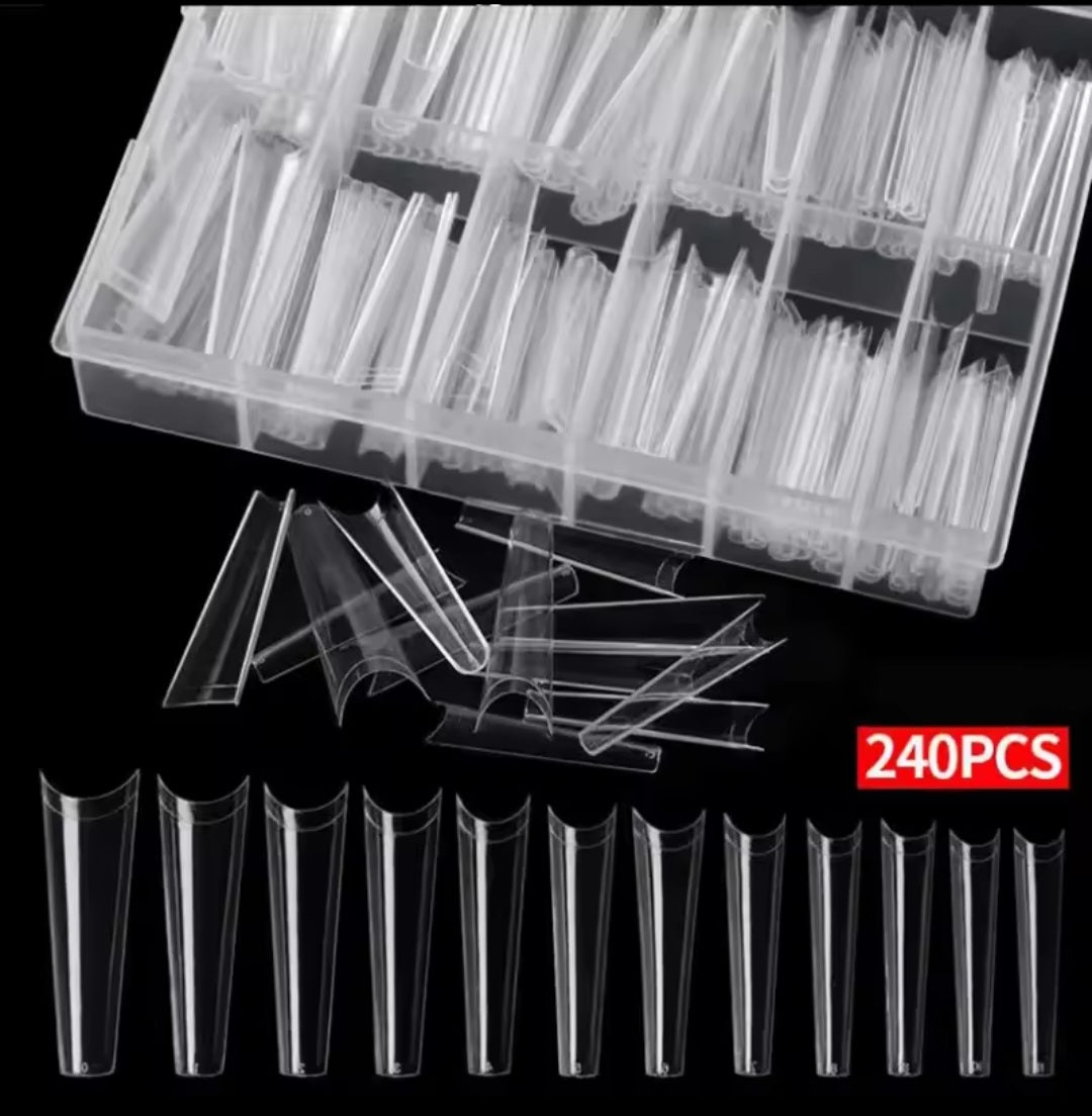 Uñas en forma de ataúd