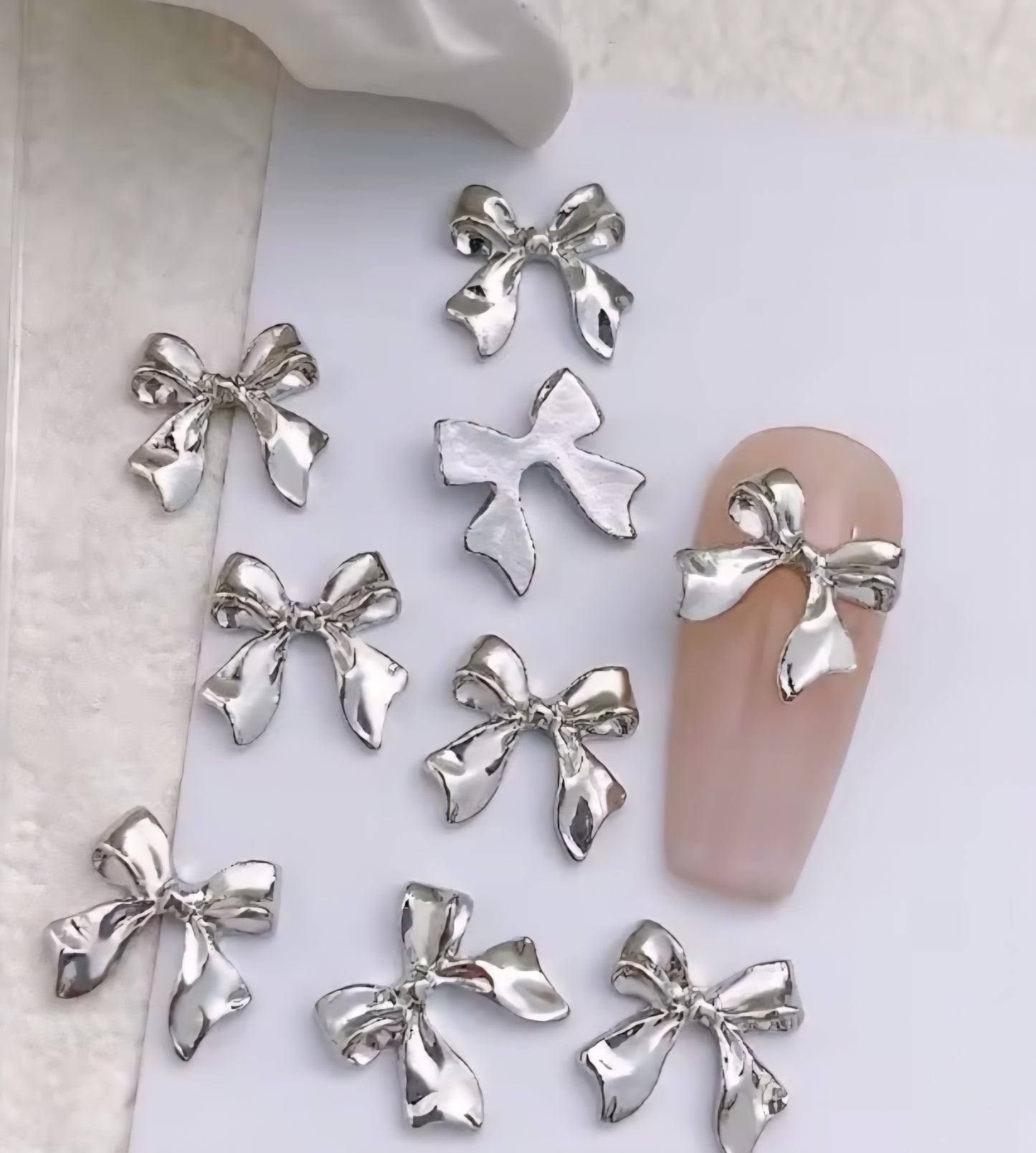 Bow Nail Charms