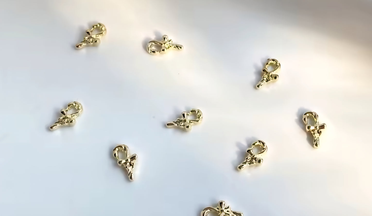 Adornos navideños para uñas