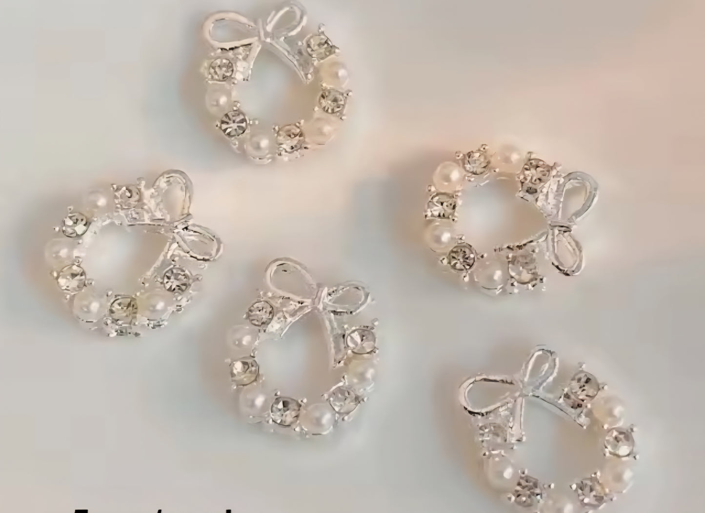 Adornos navideños para uñas