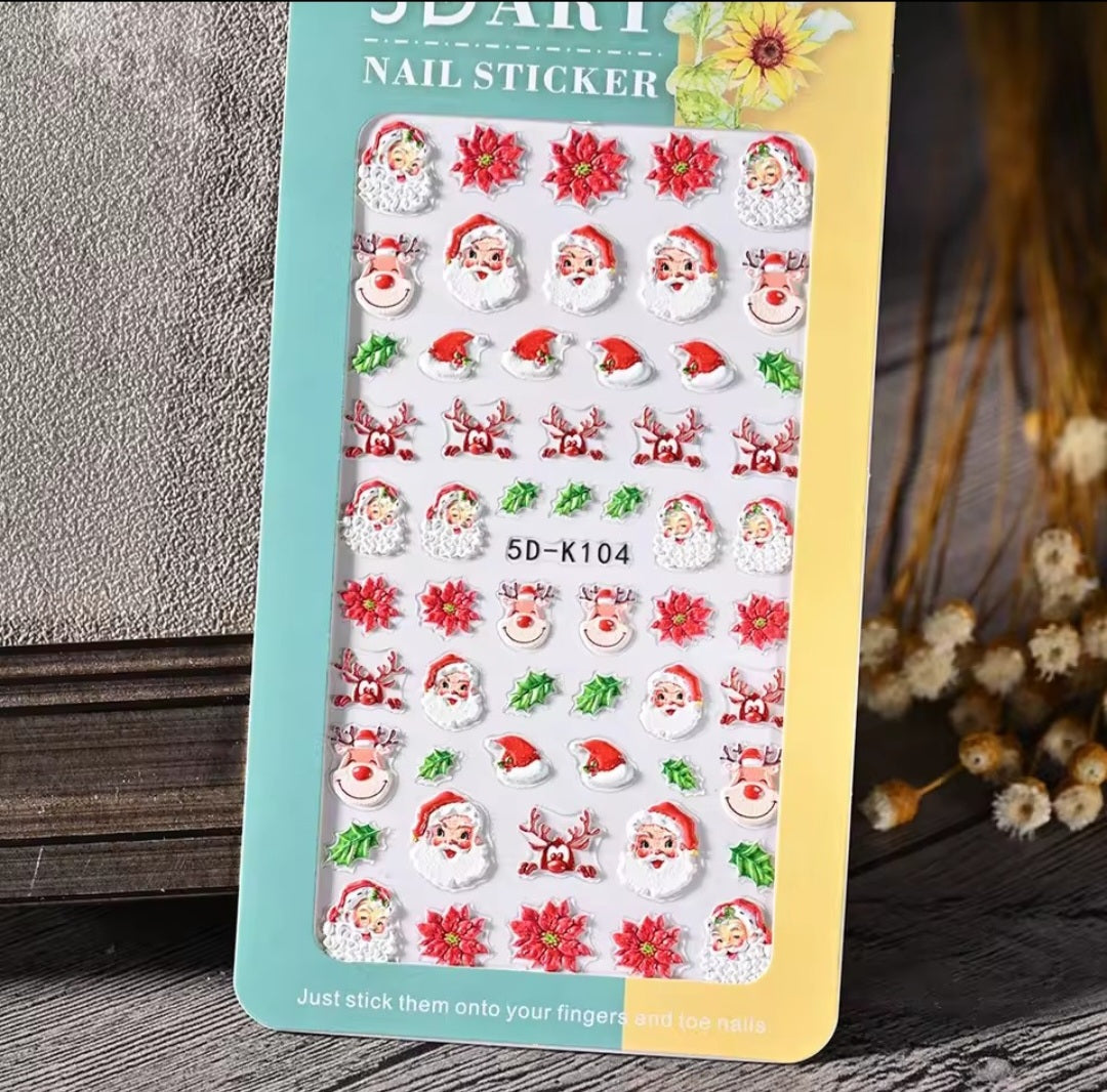 Pegatinas navideñas