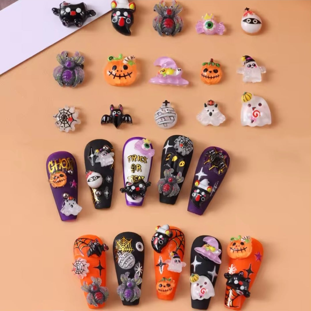 Halloween Nail Charms
