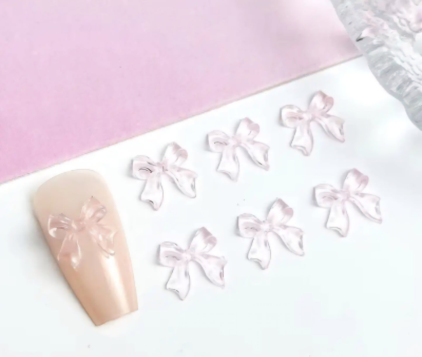Bow Nail Charms