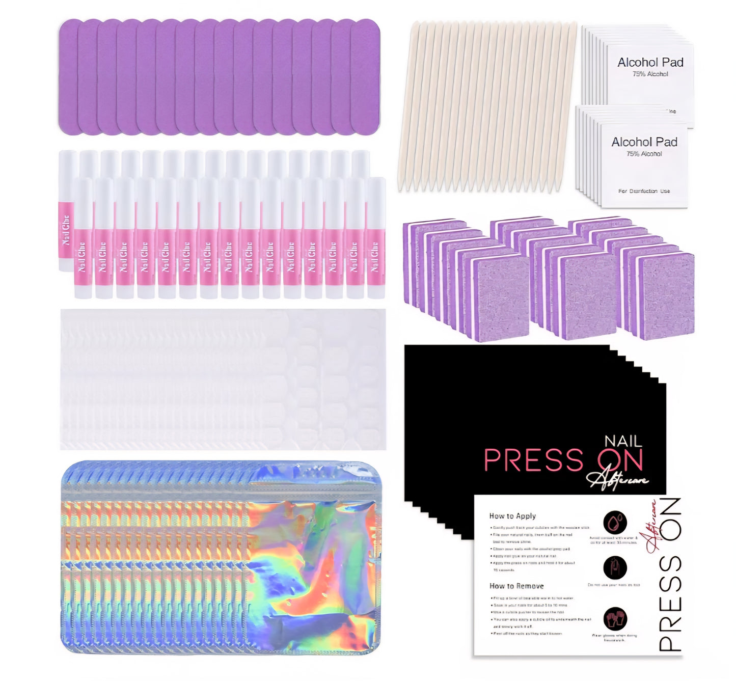 Press on Nails Packaging