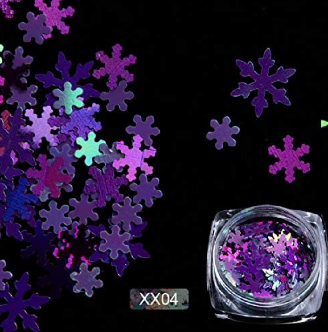 Snow Flakes Confetti
