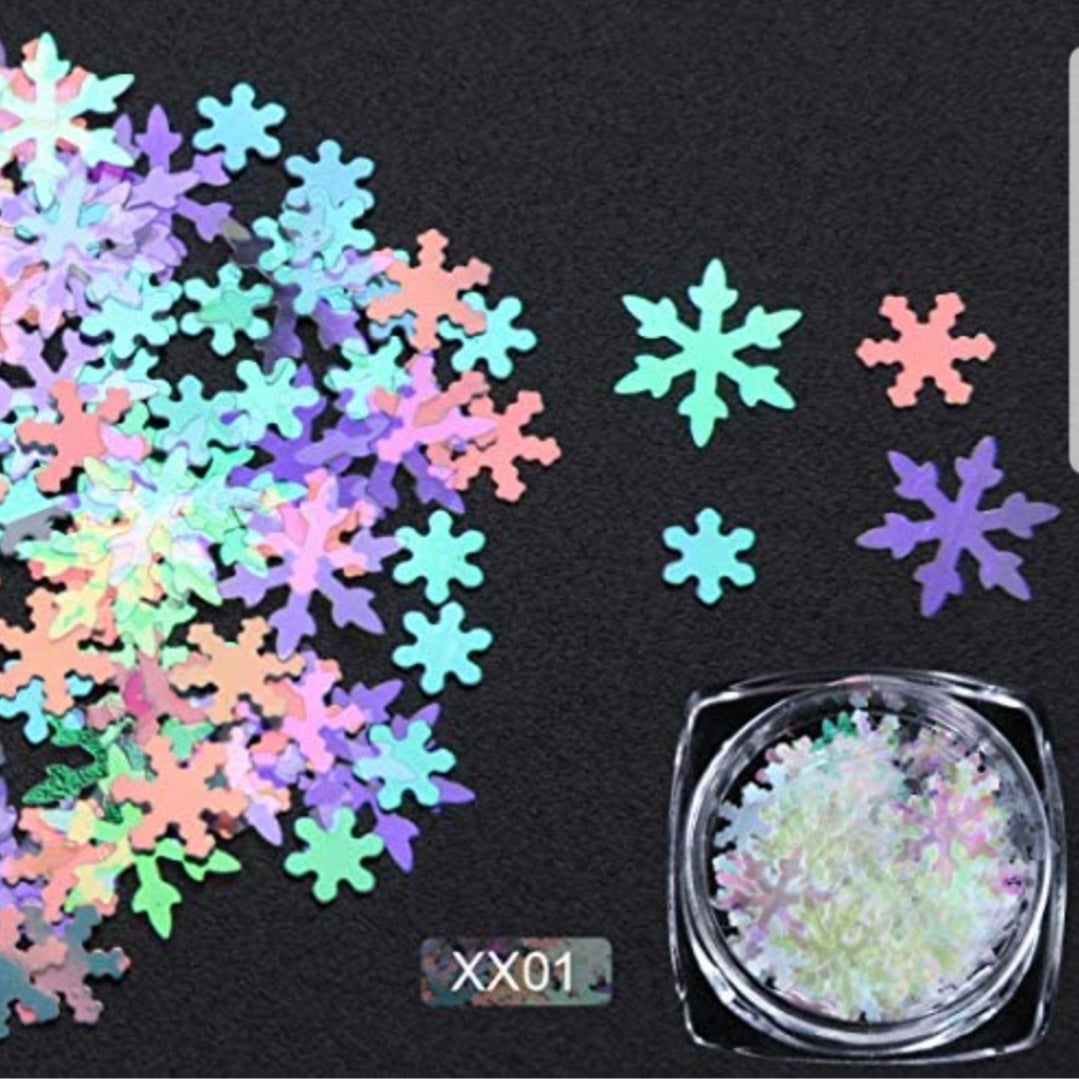 Snow Flakes Confetti