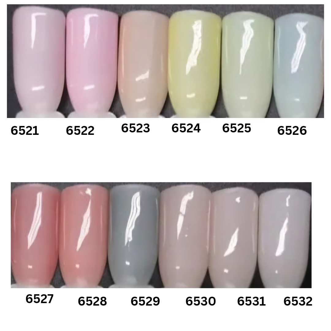 Esmalte en gel gelatinoso