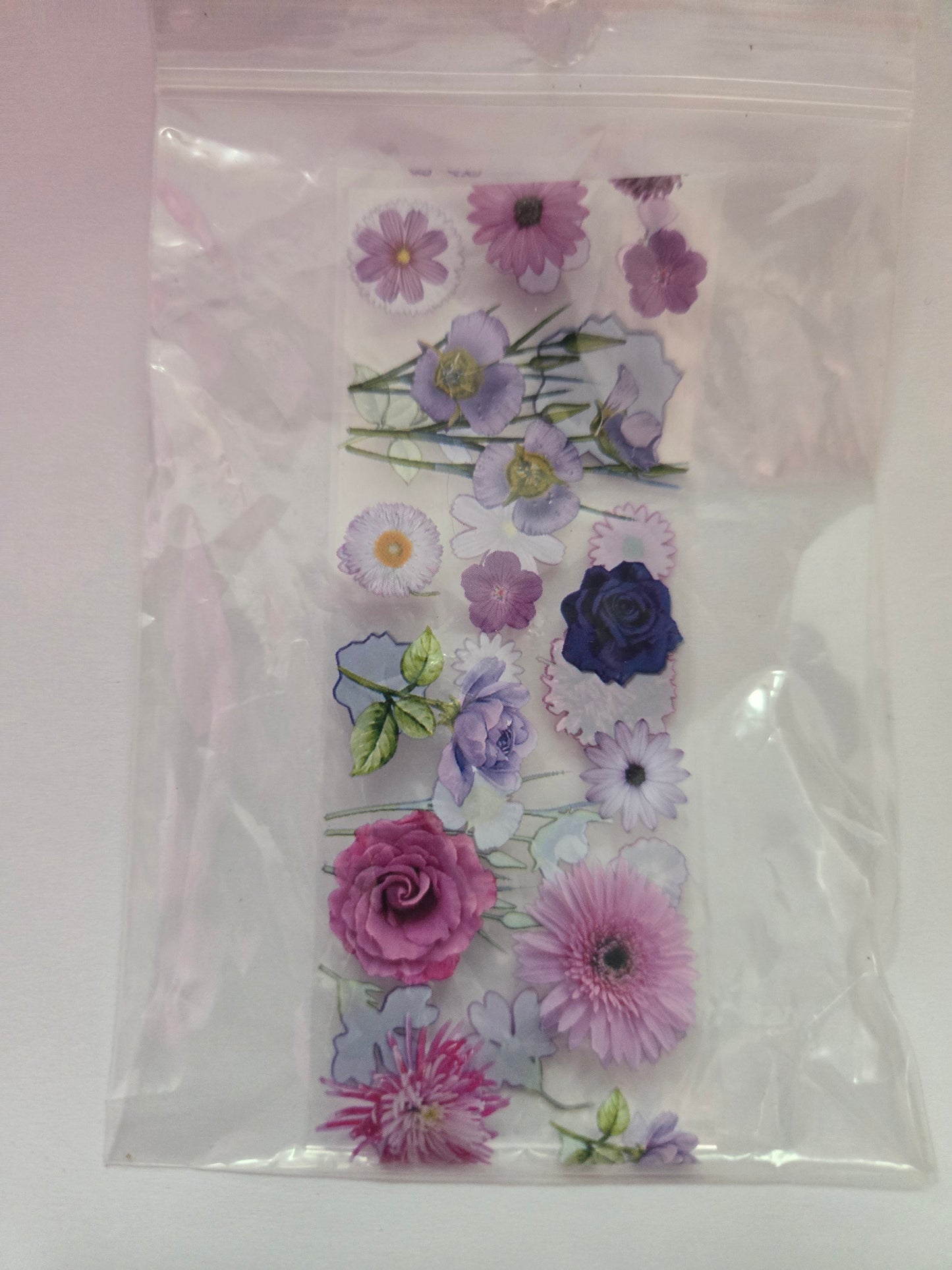 Lámina de transferencia - Estampado floral