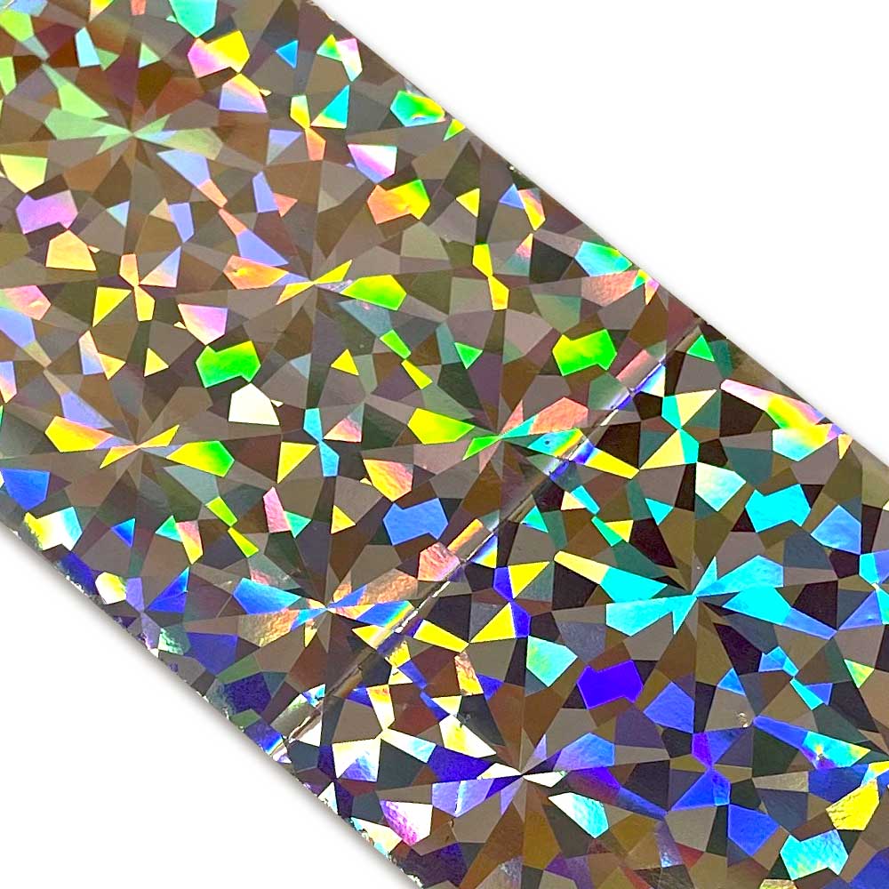 Transfer Foil Iridescent Abstract