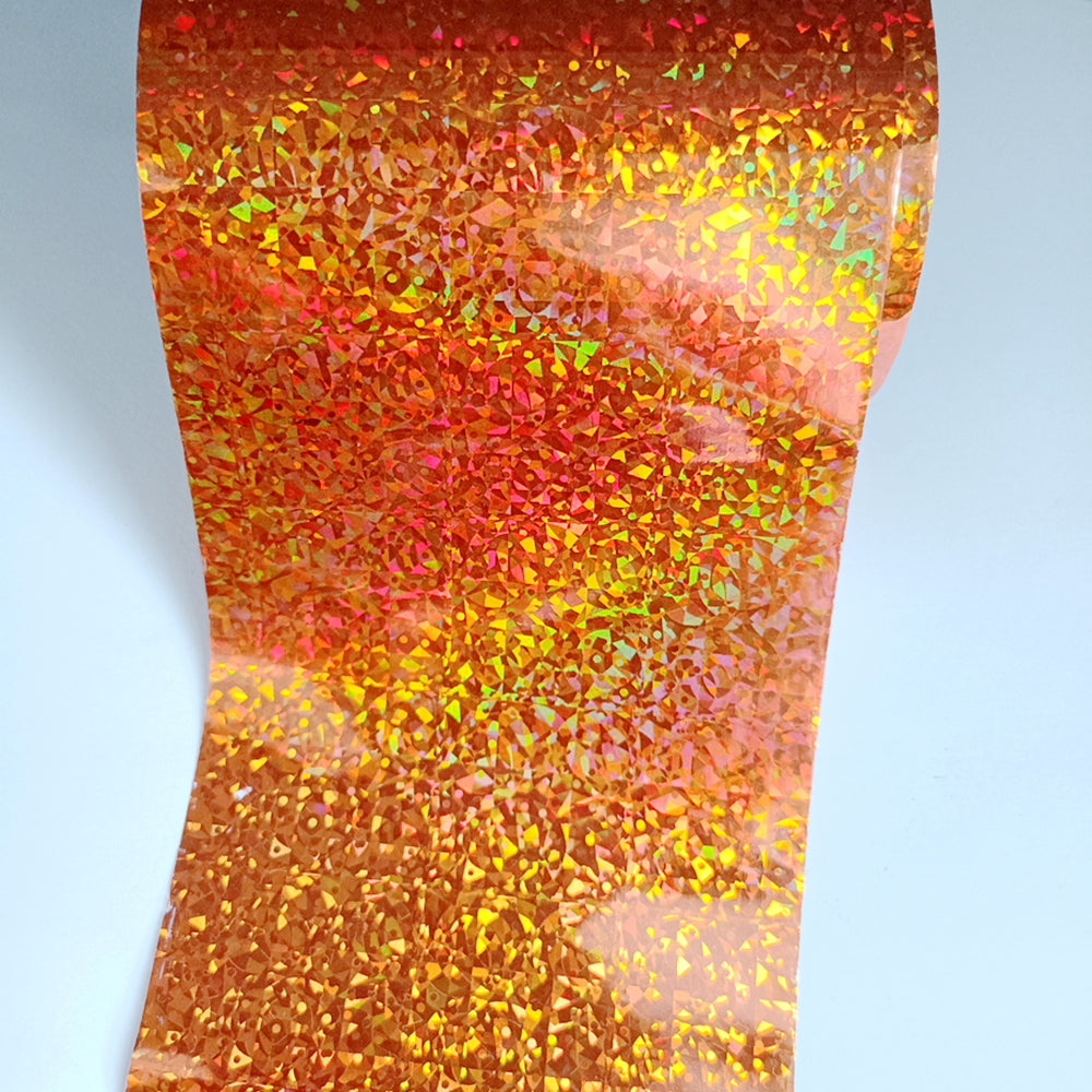 Transfer Foil Iridescent Abstract